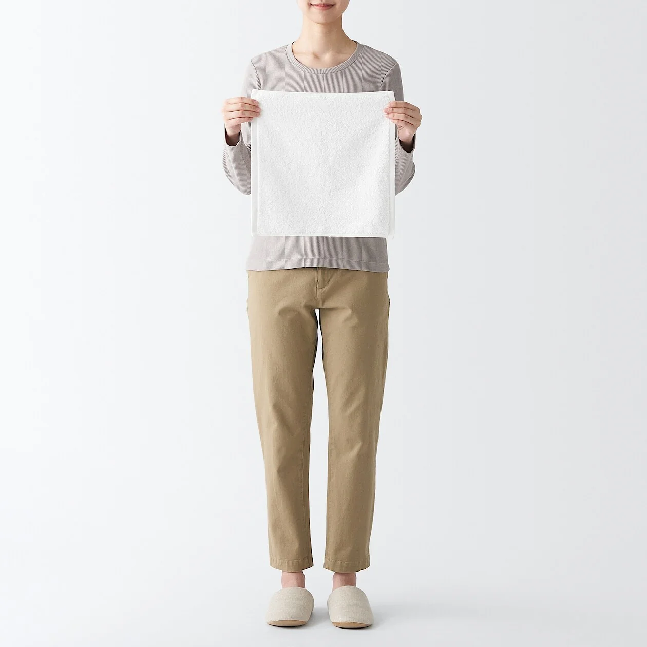 Waffle Hand Towel with Loop - Image 6