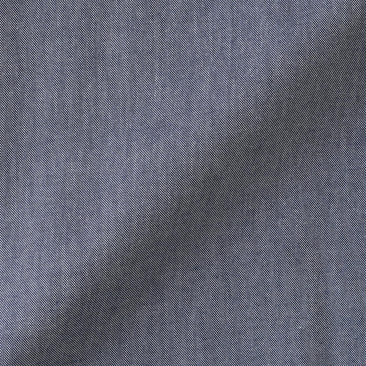 Washed Oxford 100% Cotton Stand Collar Shirt - Image 41