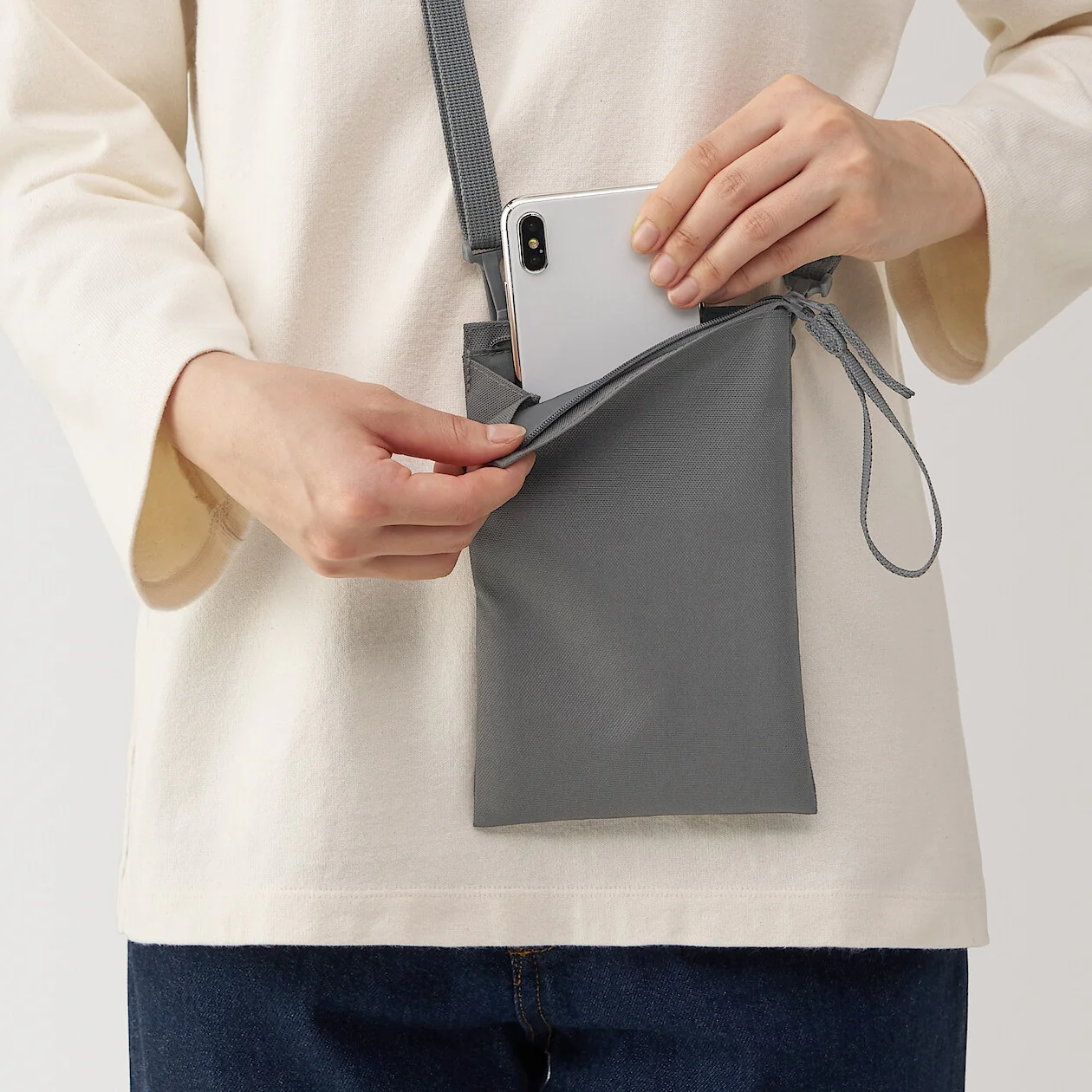 2-Way Water Repellent Mini Satchel Bag - Image 40