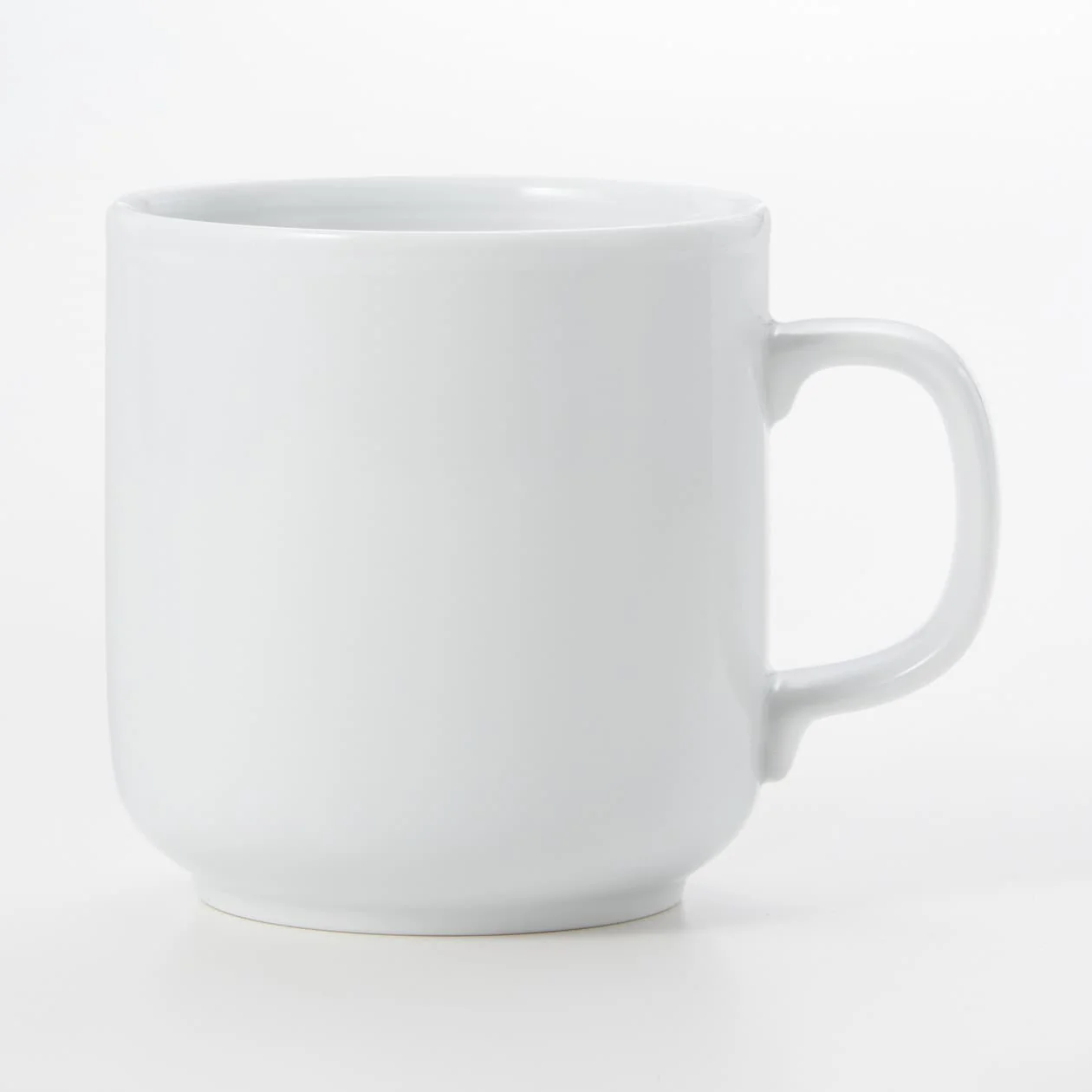 White Porcelain Mug Cup - Image 2