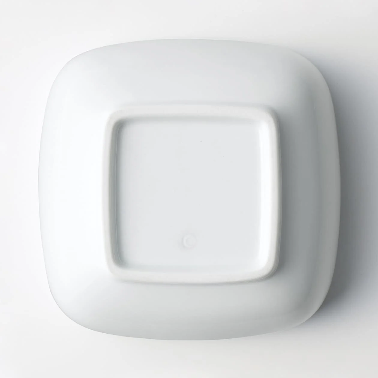 White Porcelain Square Bowl - Medium - Image 4