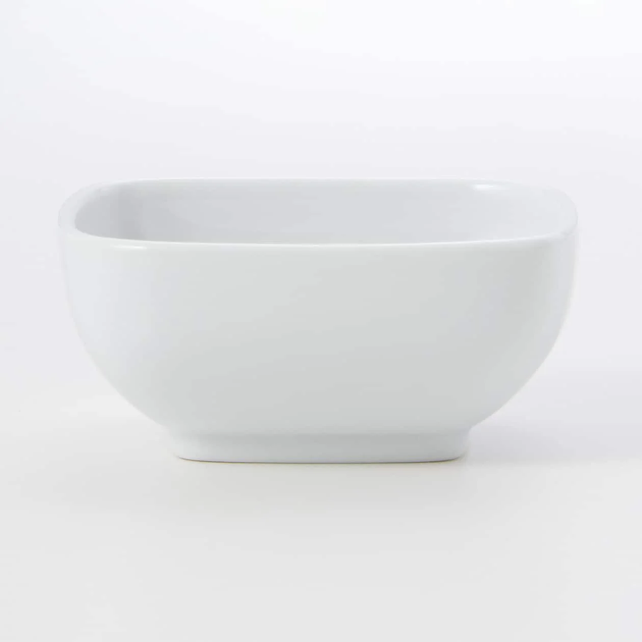 White Porcelain Square Bowl - Small - Image 2