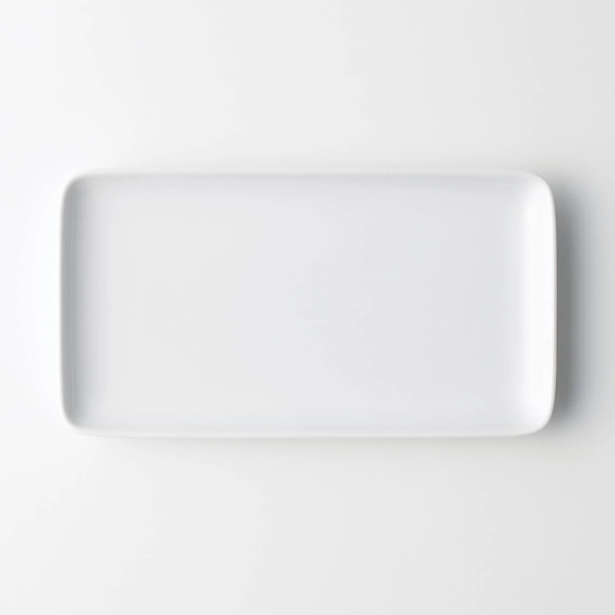 White Porcelain Square Dish - Image 3