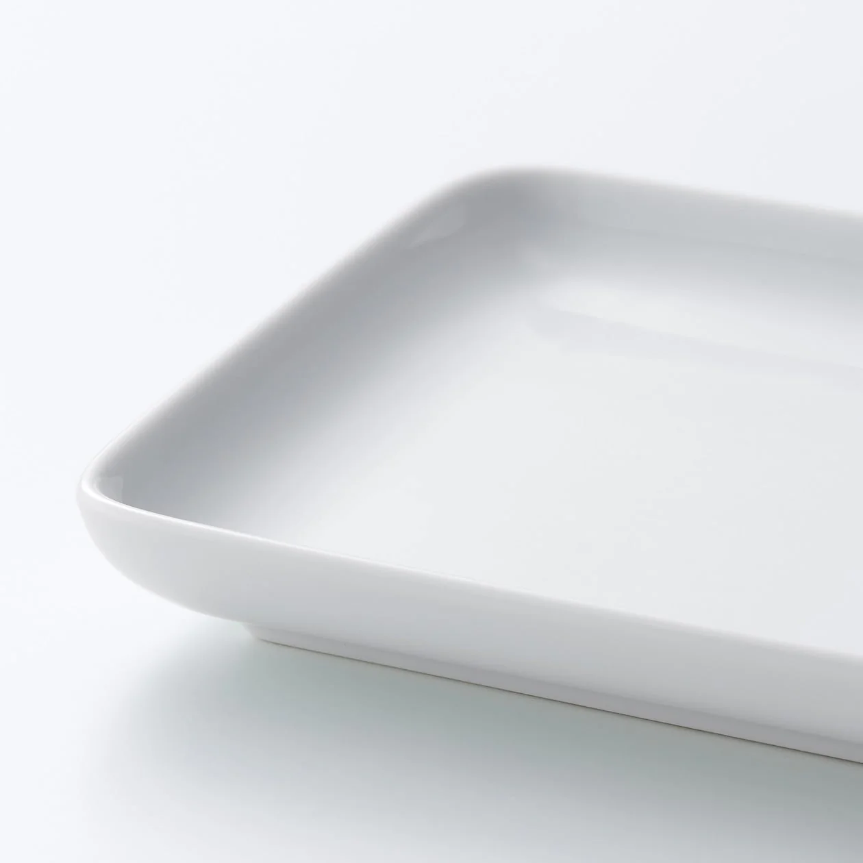 White Porcelain Square Dish - Image 5