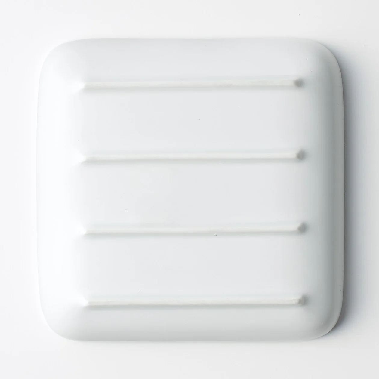 White Porcelain Square Dish - Small - Image 4