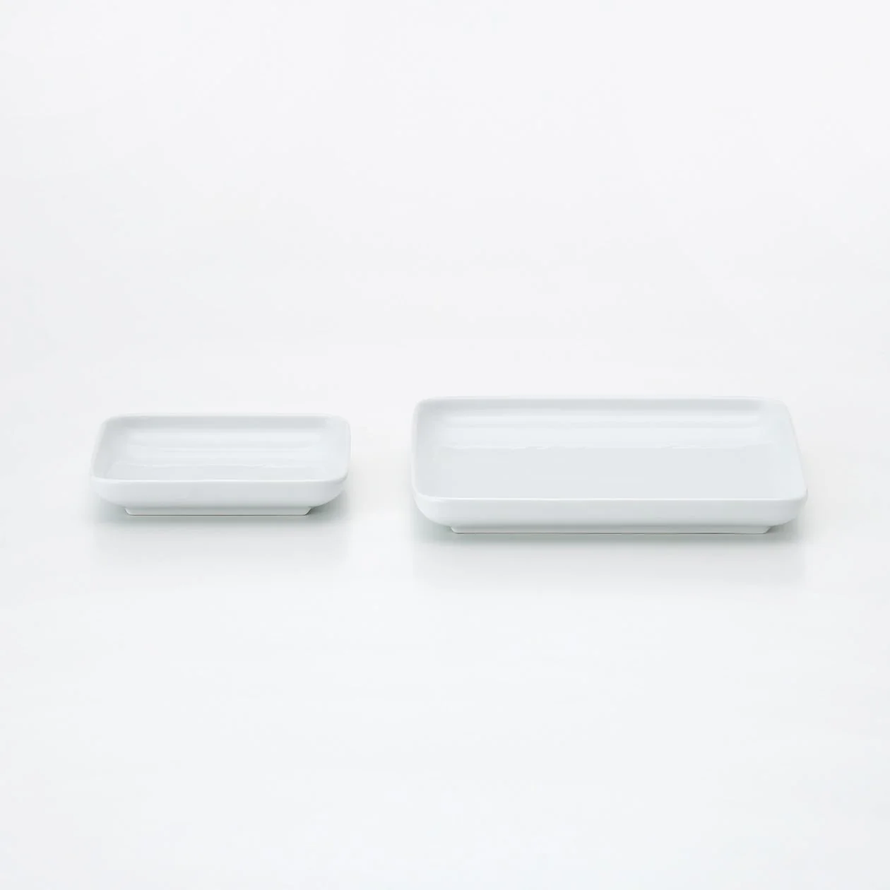 White Porcelain Square Dish - Small - Image 6