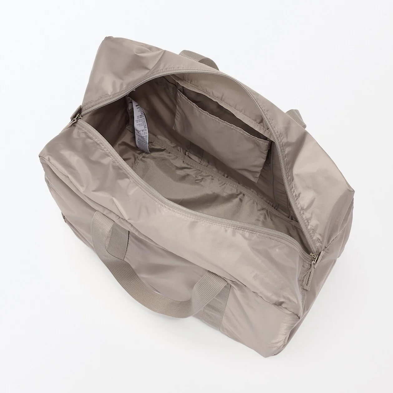 Pocketable Water Repellent Wide Boston Bag - Image 4