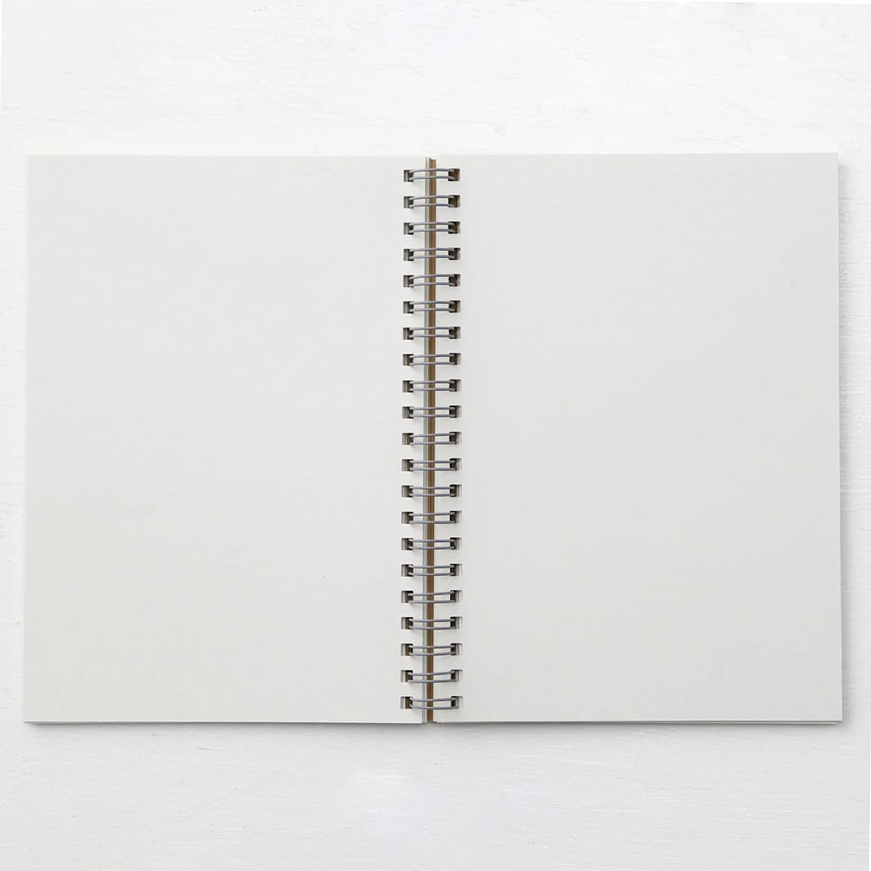 Recycled Wirebound Notebook - B6 Plain - Image 2