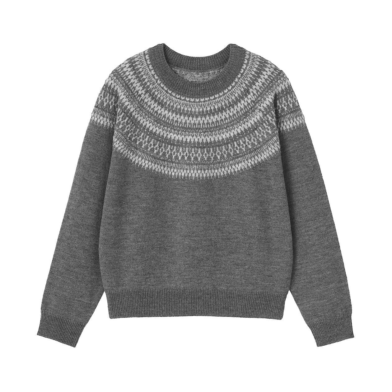 Andes Wool Pattern Sweater - Image 8