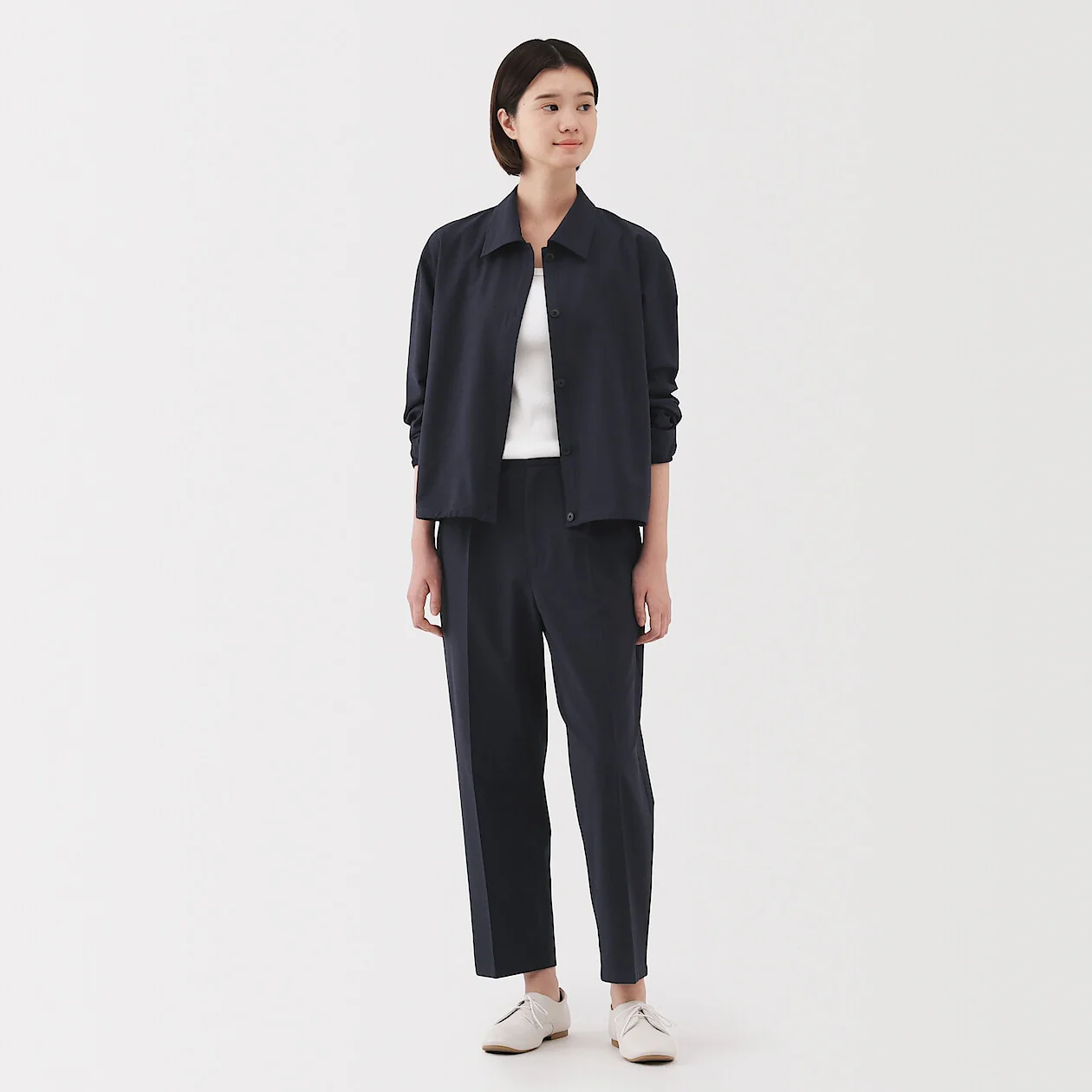 Breathable Seersucker Tapered Pants - Image 13