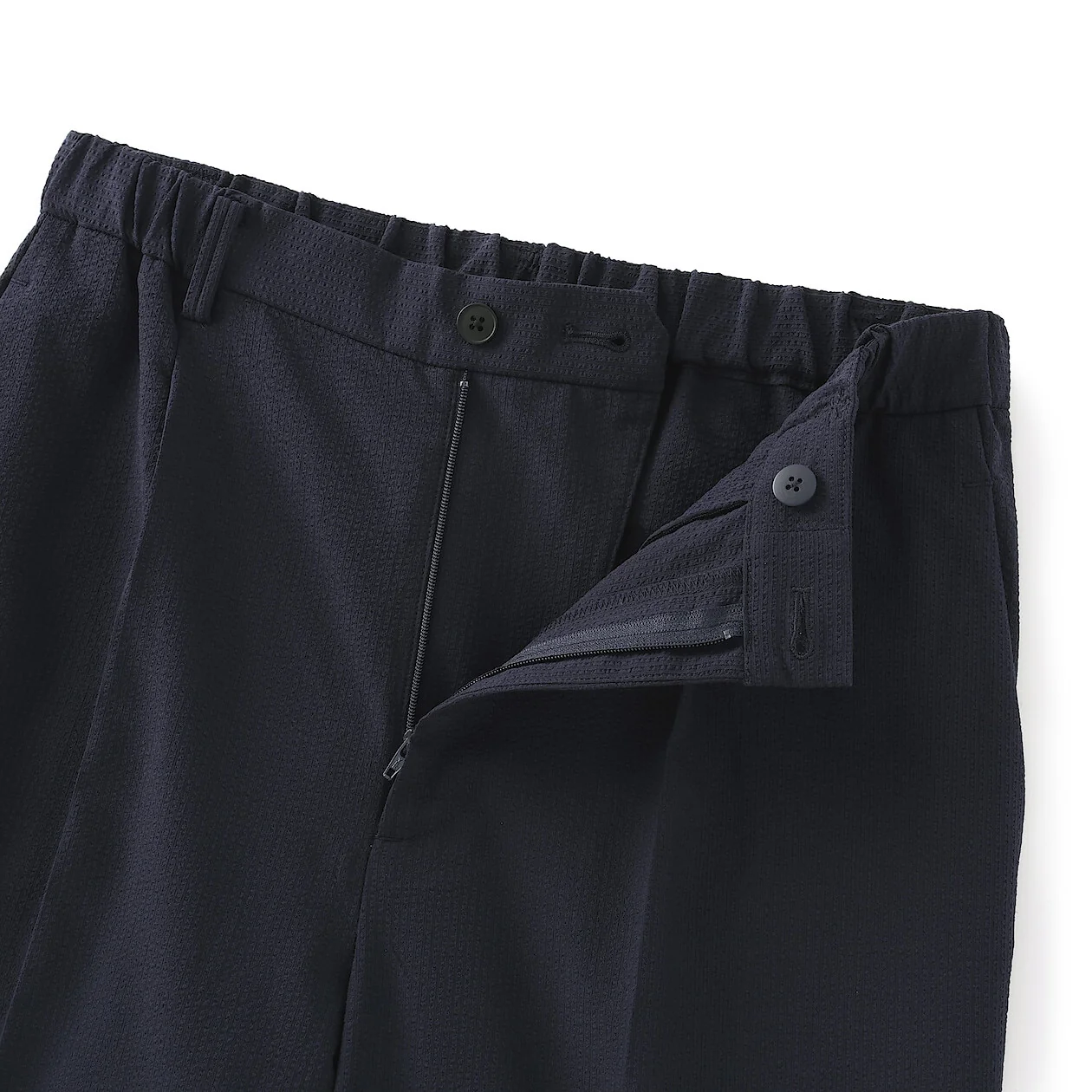 Breathable Seersucker Tapered Pants - Image 18