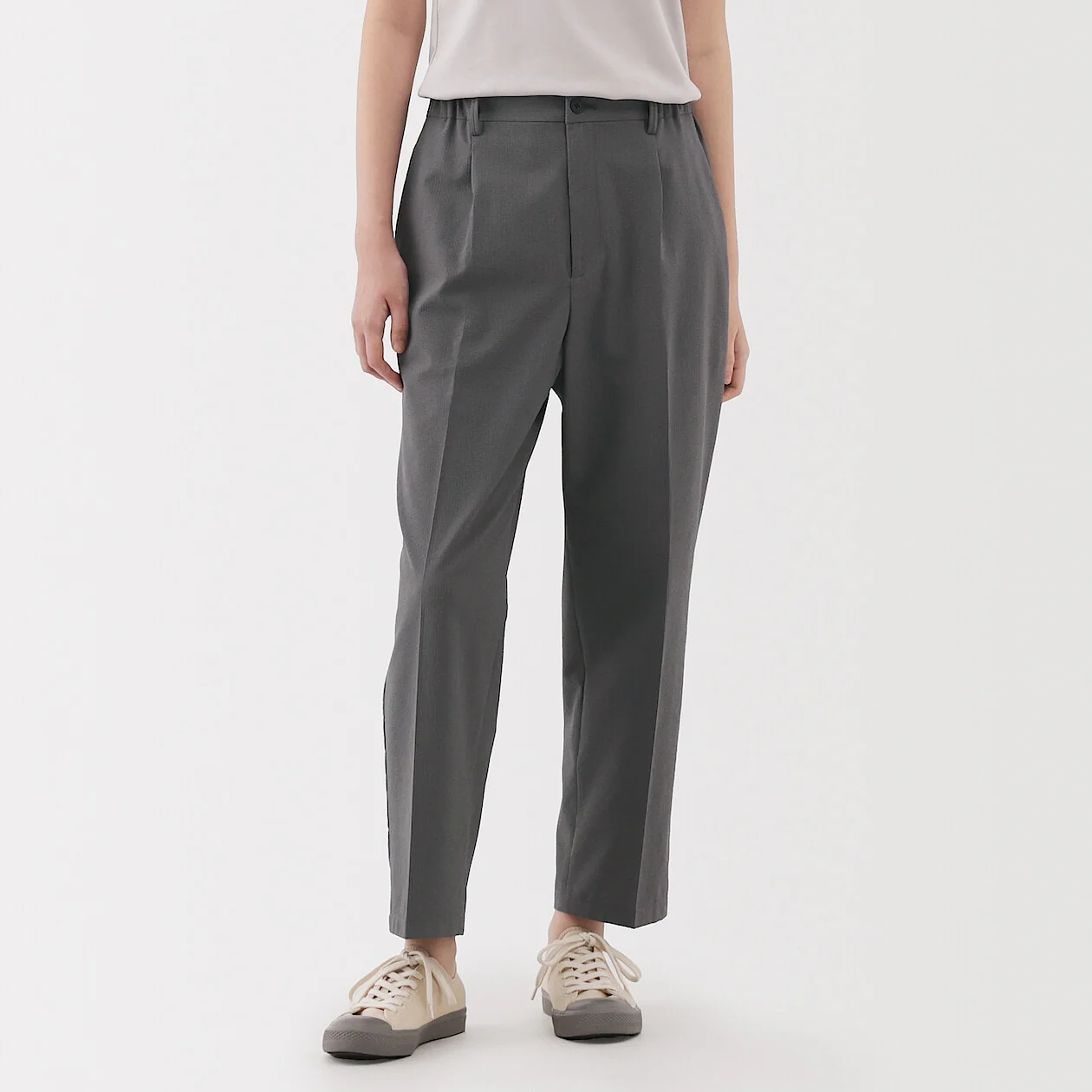 Breathable Seersucker Tapered Pants - Image 22