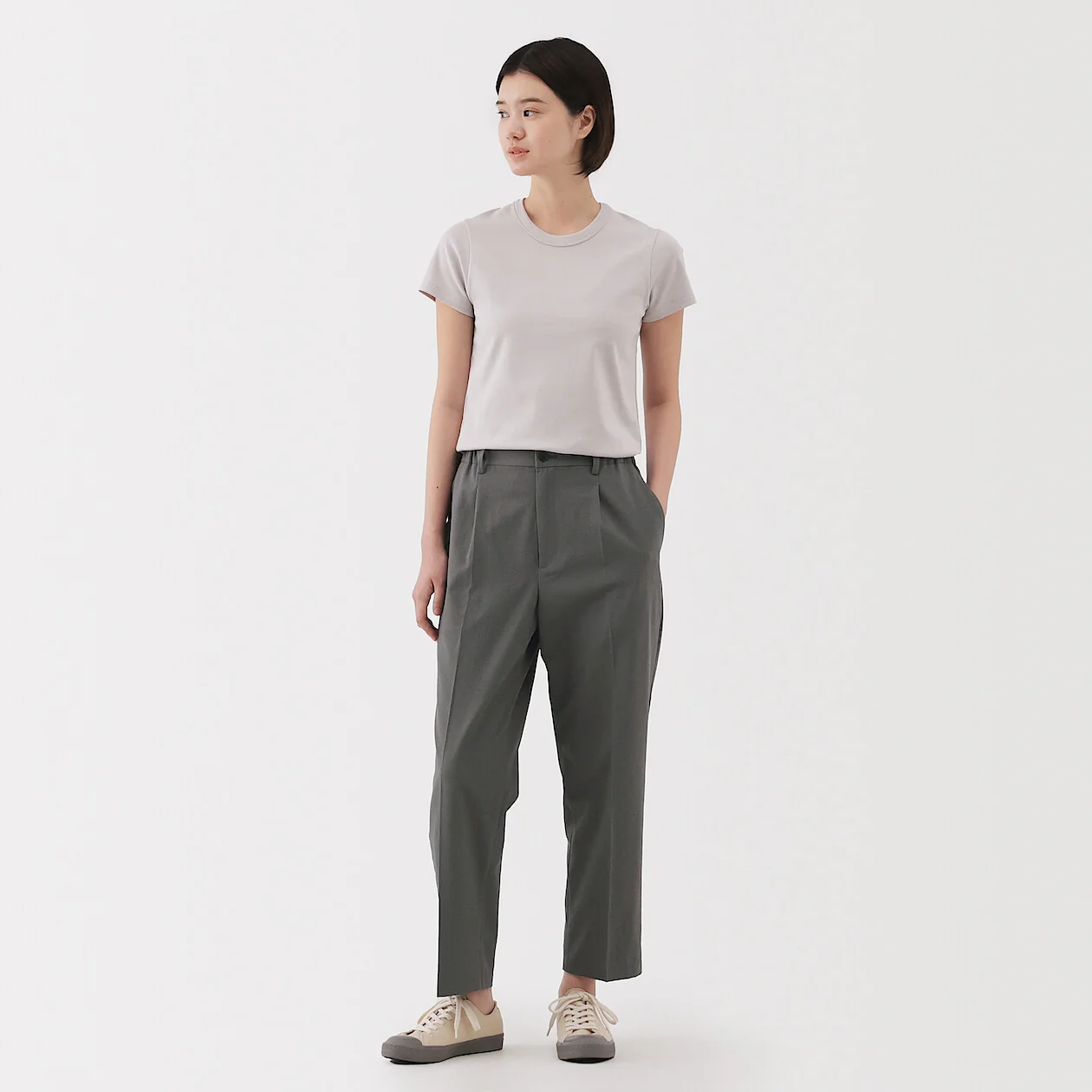 Breathable Seersucker Tapered Pants - Image 23