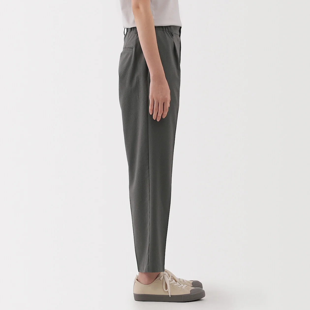 Breathable Seersucker Tapered Pants - Image 24