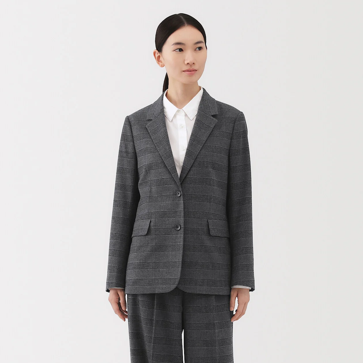 Brushed Tailored Jacket - Image 10