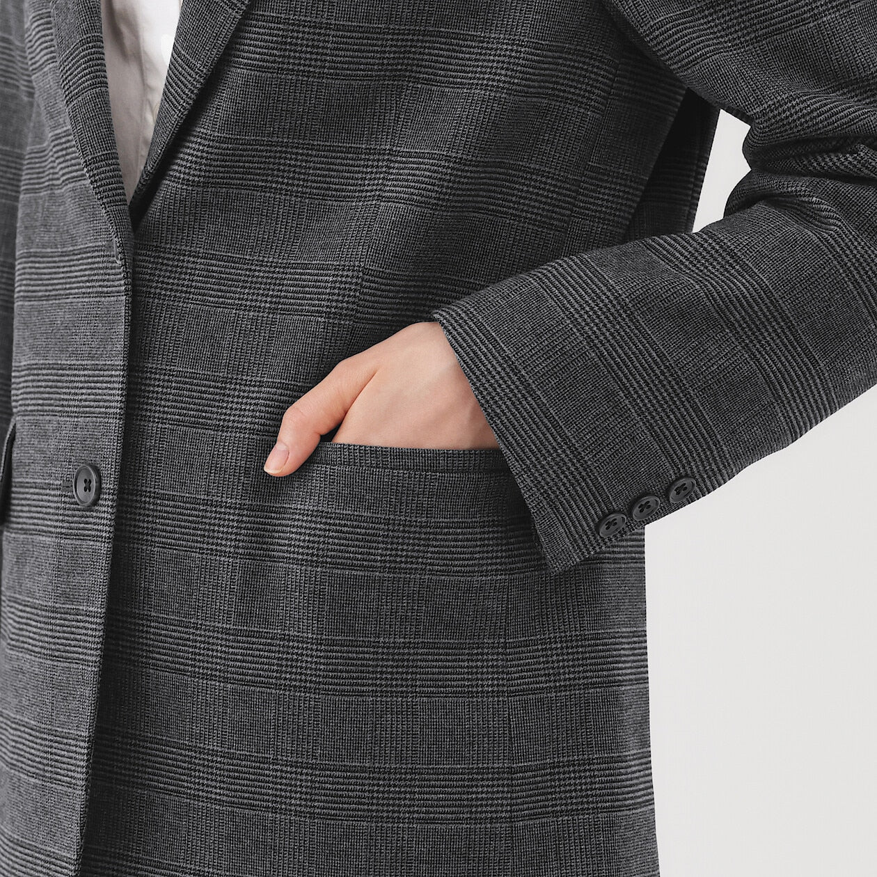 Brushed Tailored Jacket - Image 11