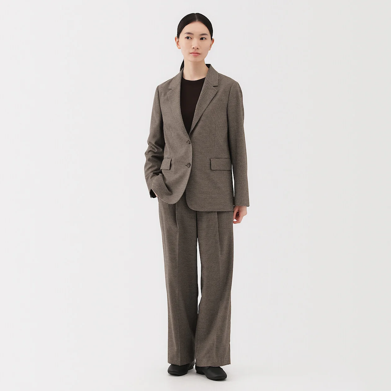 Brushed Tailored Jacket - Image 15