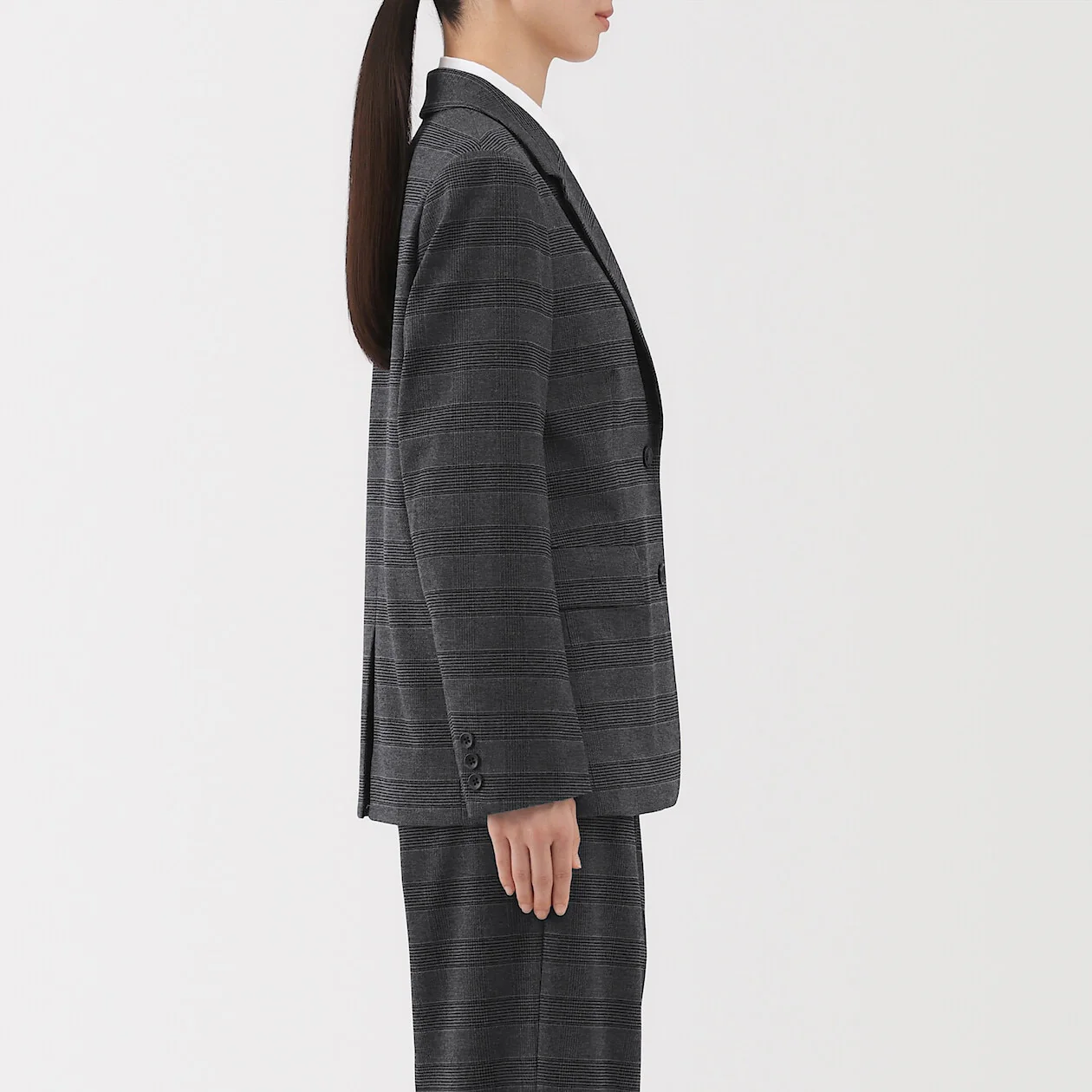 Brushed Tailored Jacket - Image 7