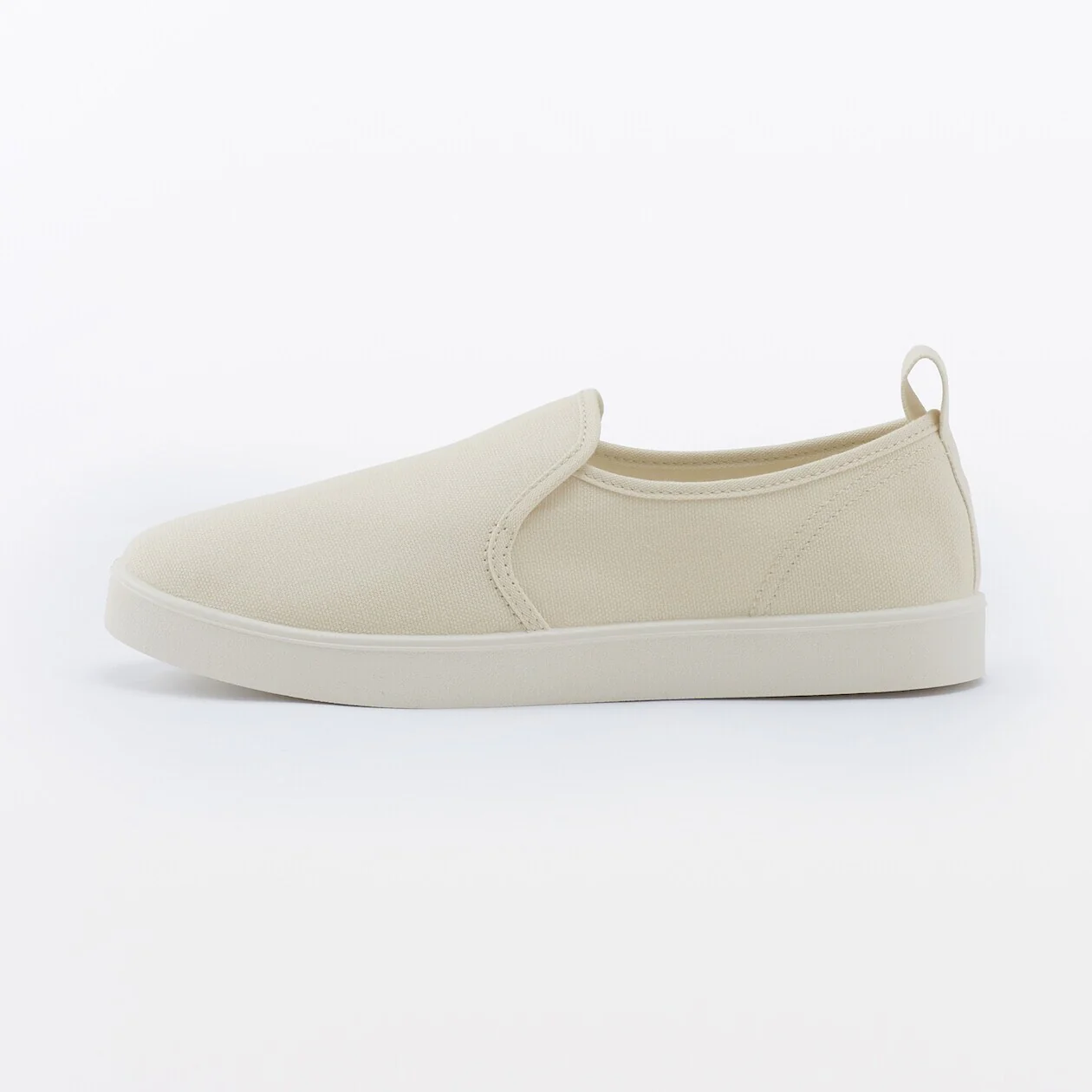 Cushion Insole Water-Repellent Canvas Slip-On Sneakers - Image 5