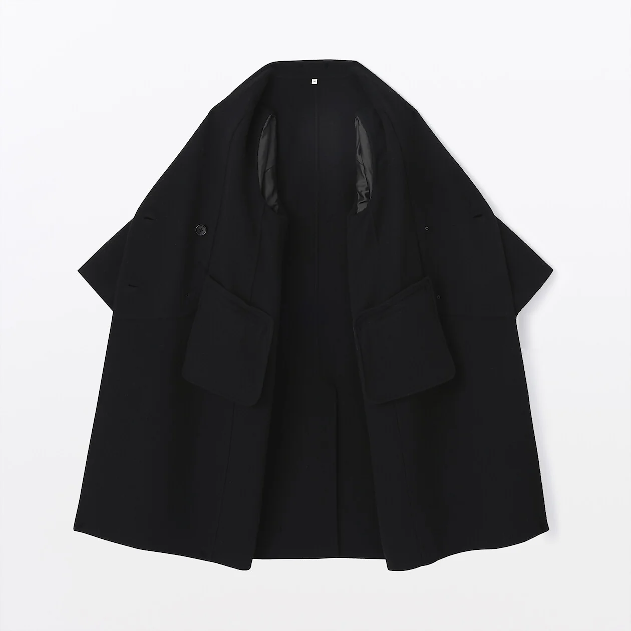 Cashmere Blended Double Breasted Coat - Image 8