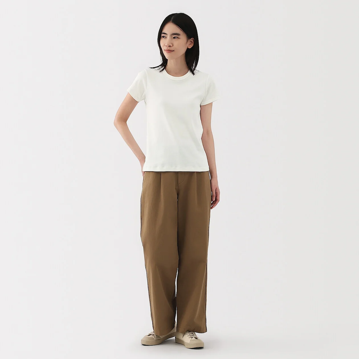 Cool Touch Anti Sweat-Stain Crewneck Short Sleeve T-Shirt - Image 34