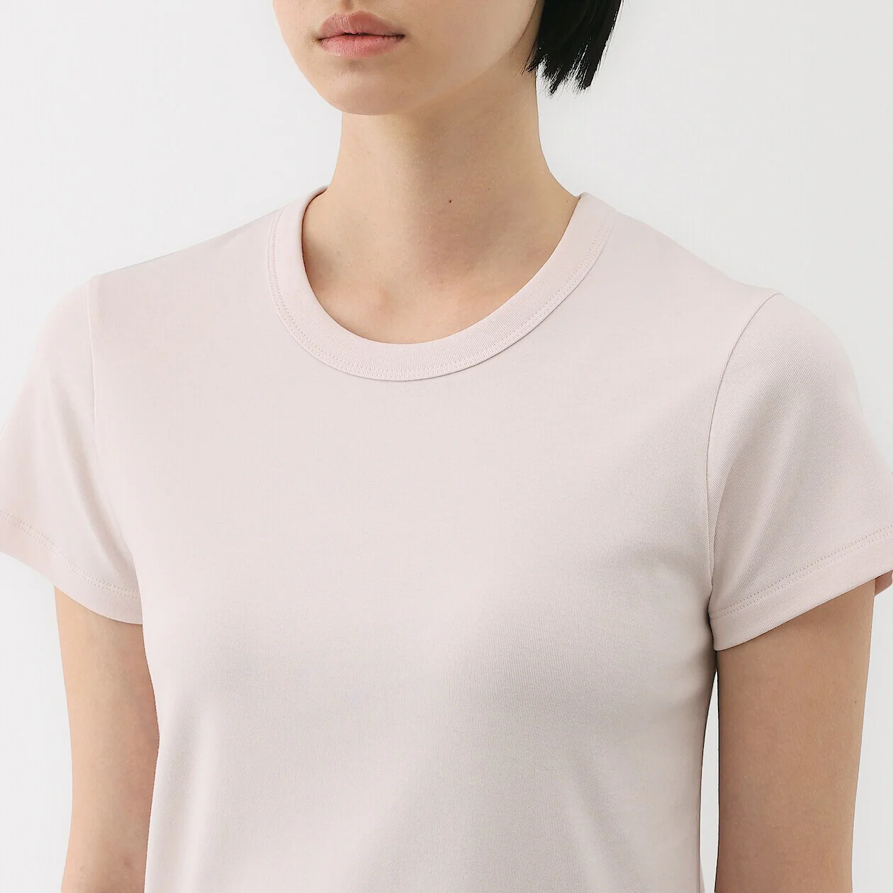 Cool Touch Anti Sweat-Stain Crewneck Short Sleeve T-Shirt - Image 45