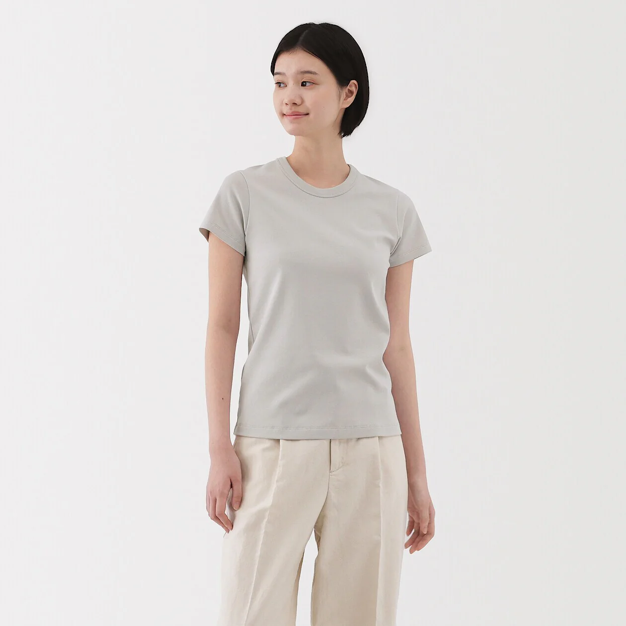 Cool Touch Anti Sweat-Stain Crewneck Short Sleeve T-Shirt - Image 9