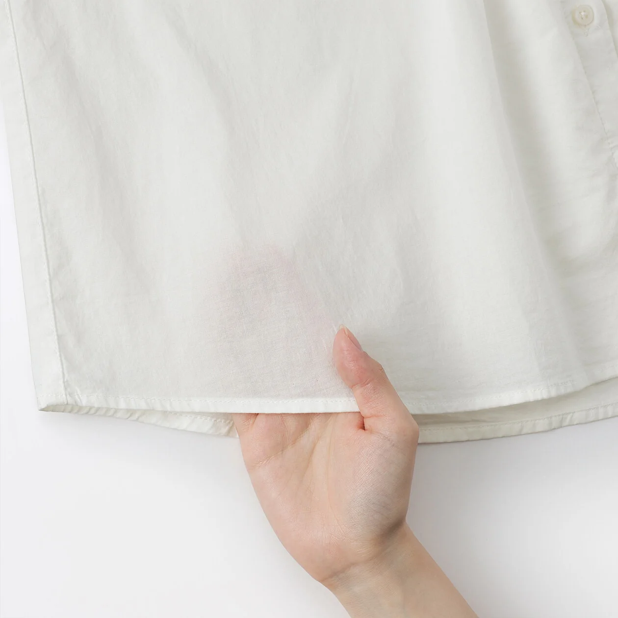 Cotton Voile Long Sleeve Blouse - Image 18