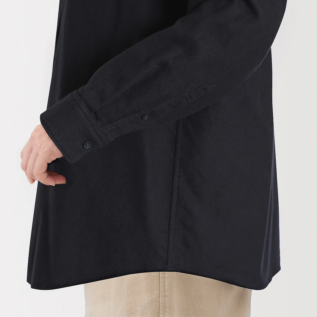 Double Brushed Flannel Long Sleeve Shirt - Image 22