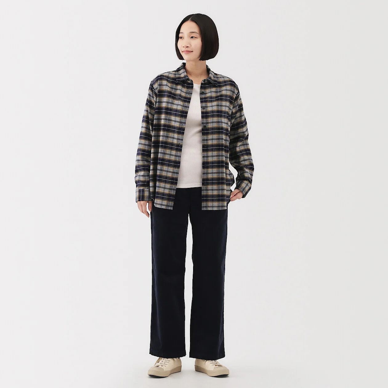 Double Brushed Flannel Long Sleeve Shirt - Image 30