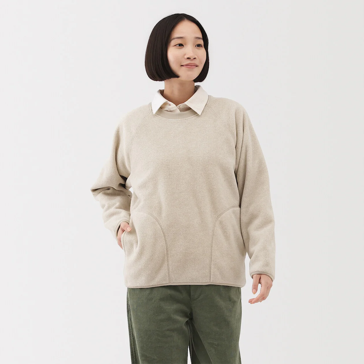Easy Recycled Fleece Pullover - Image 13