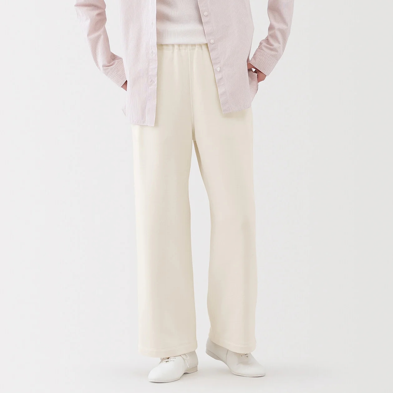 French Terry Wide Sweatpants
