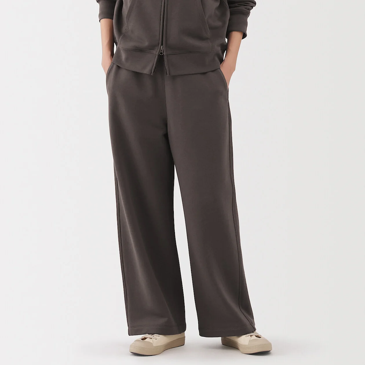 French Terry Wide Sweatpants - Image 14