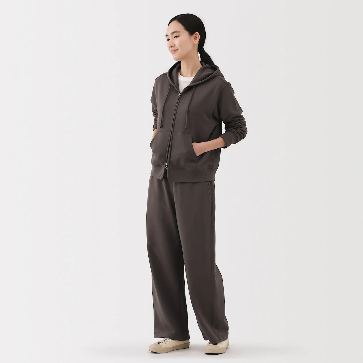French Terry Wide Sweatpants - Image 16