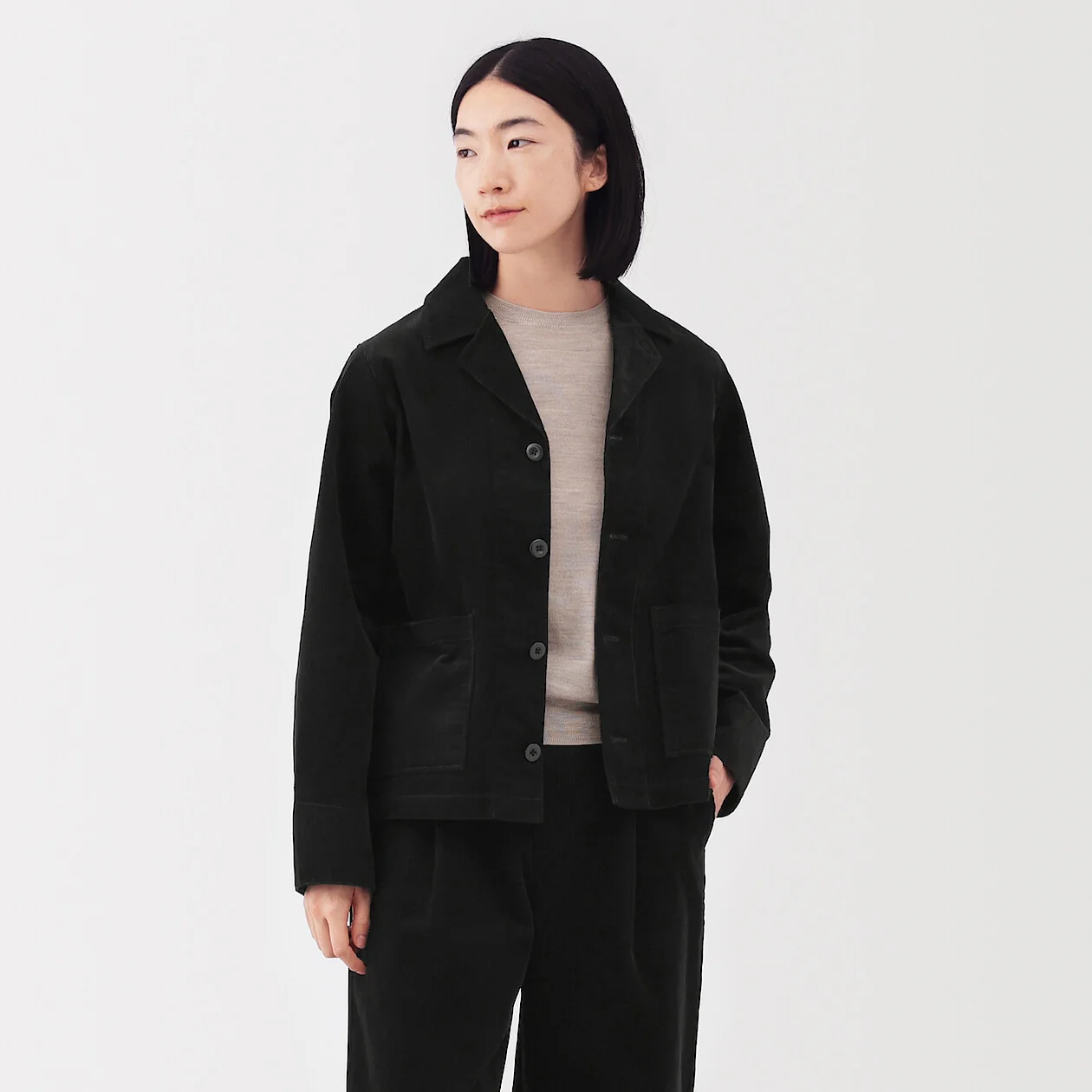 Kapok Blend Corduroy Jacket - Image 10