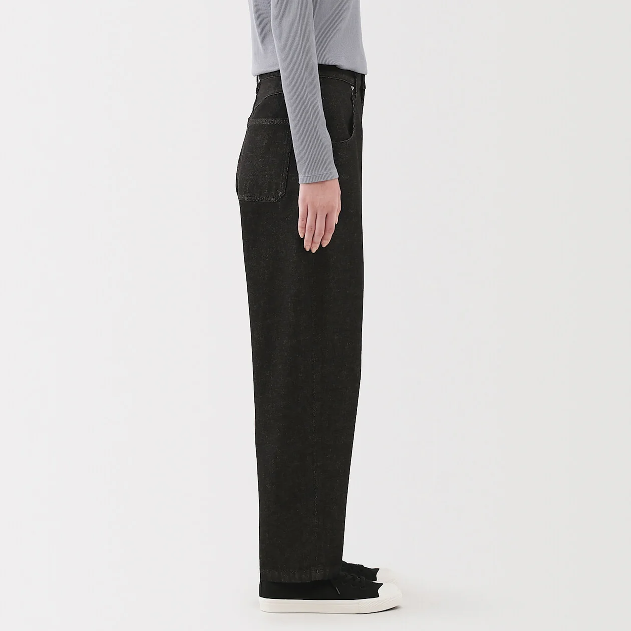 Kapok Blend Denim Barrel Pants - Image 18