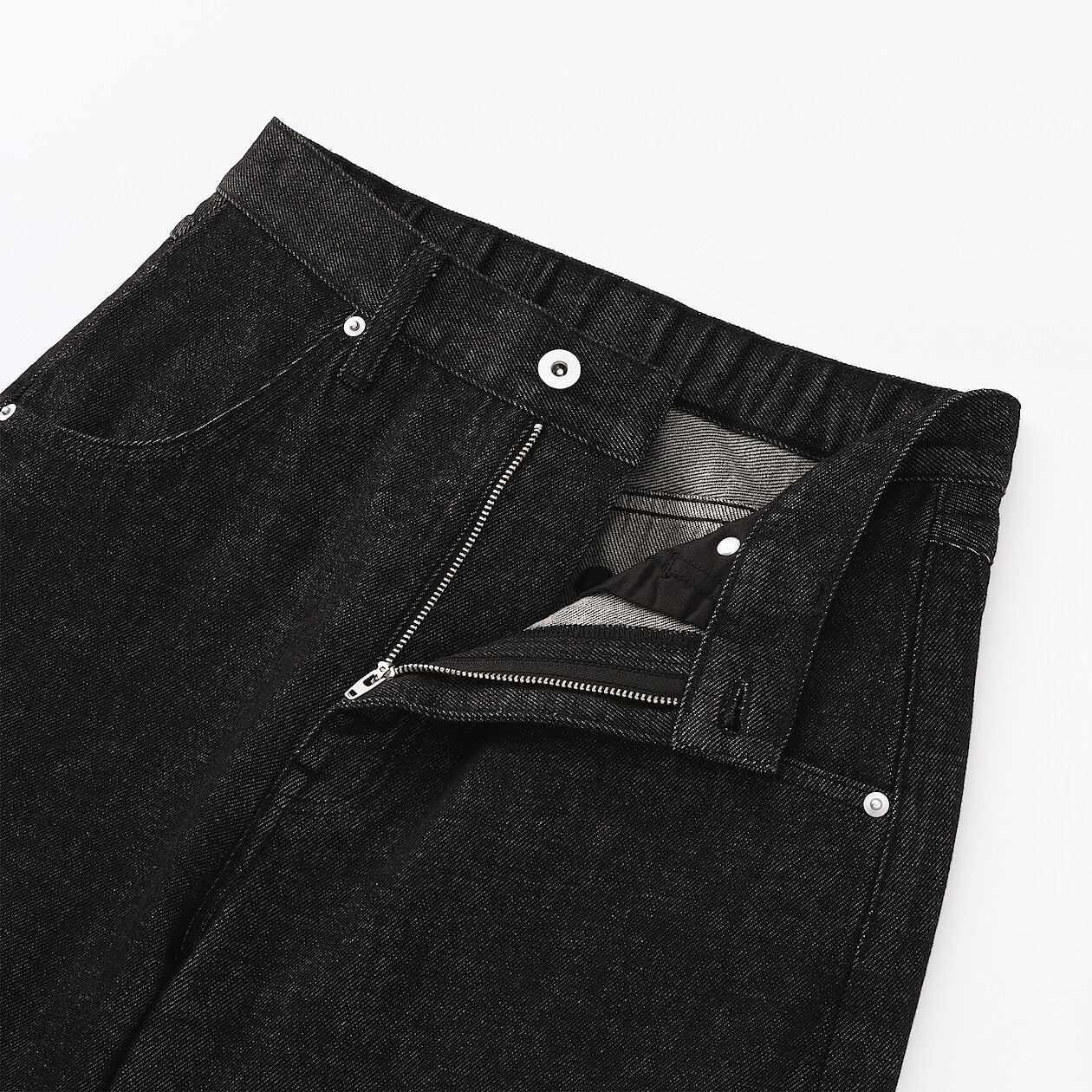 Kapok Blend Denim Barrel Pants - Image 22