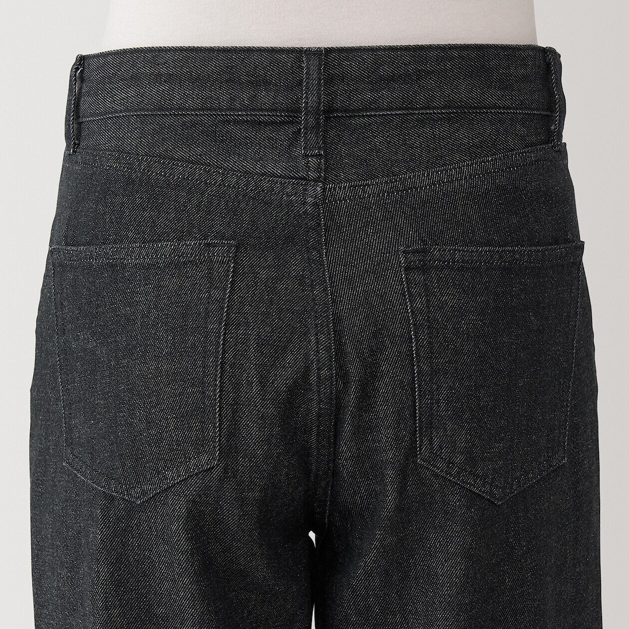 Kapok Blend Denim Straight Pants - Image 14