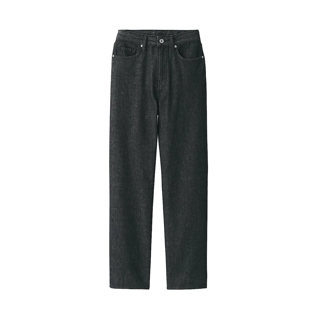 Kapok Blend Denim Straight Pants - Image 16