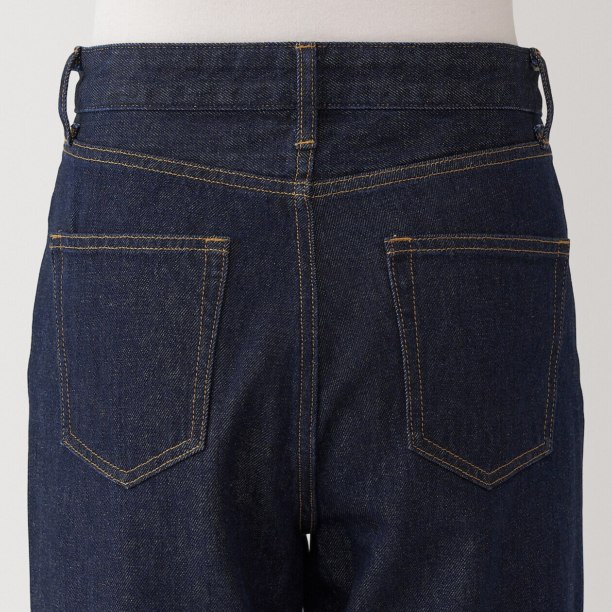 Kapok Blend Denim Straight Pants - Image 23