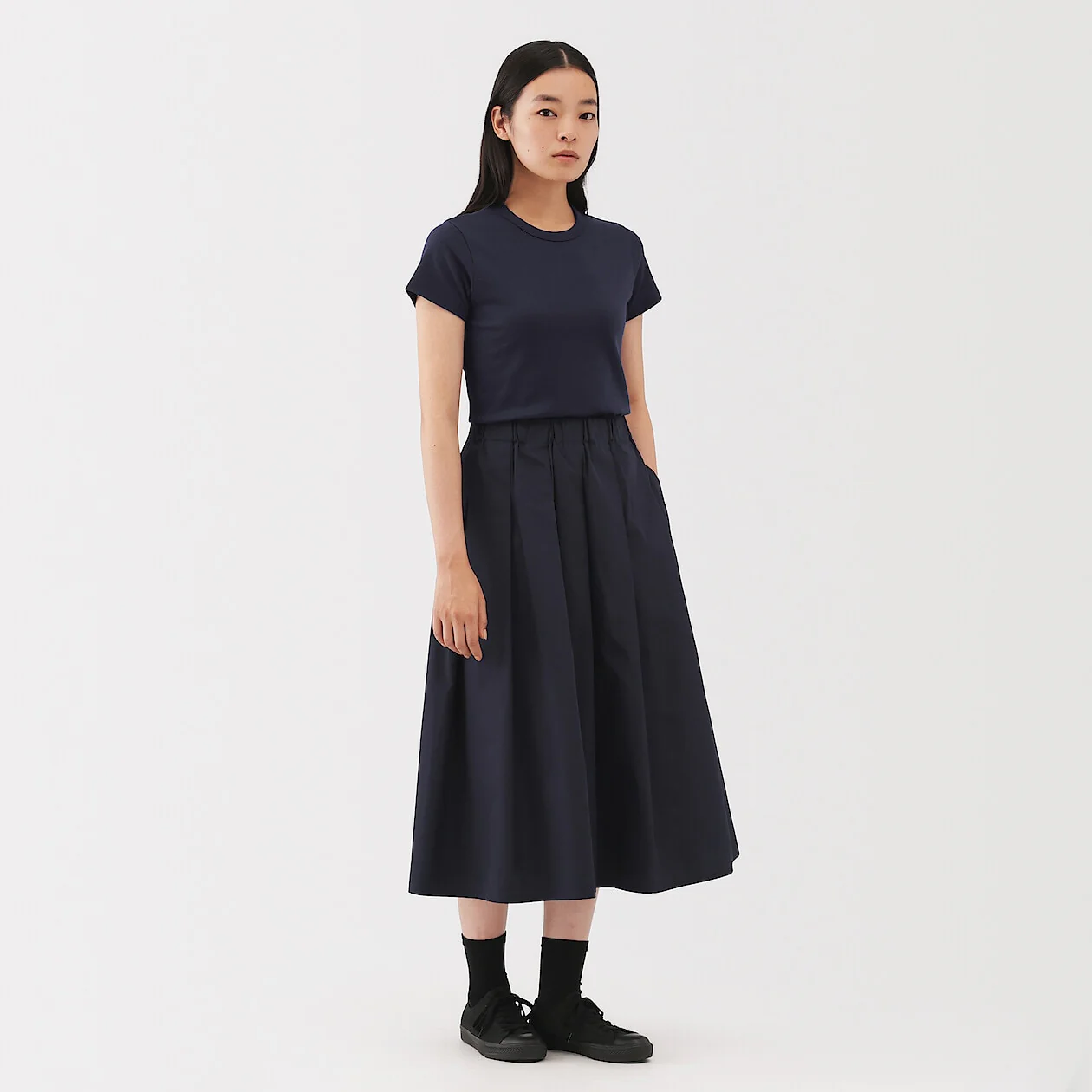 Linen Blend Short Sleeve T-Shirt - Image 6