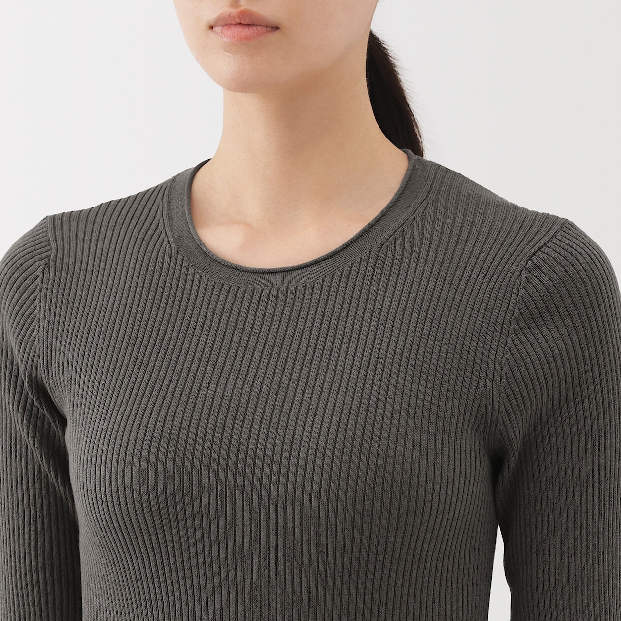 Lyocell Blend Half Sleeve Sweater - Image 10