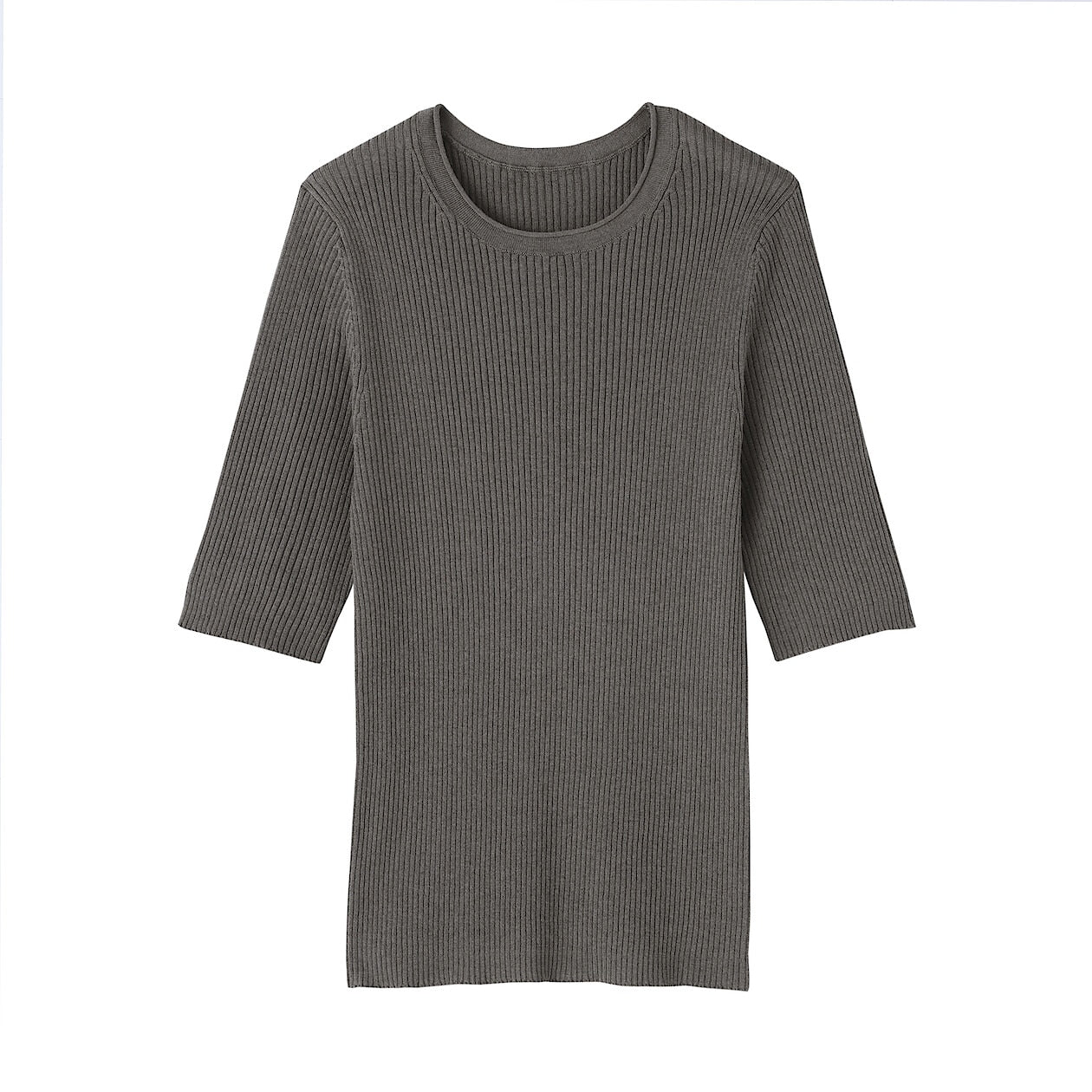 Lyocell Blend Half Sleeve Sweater - Image 11