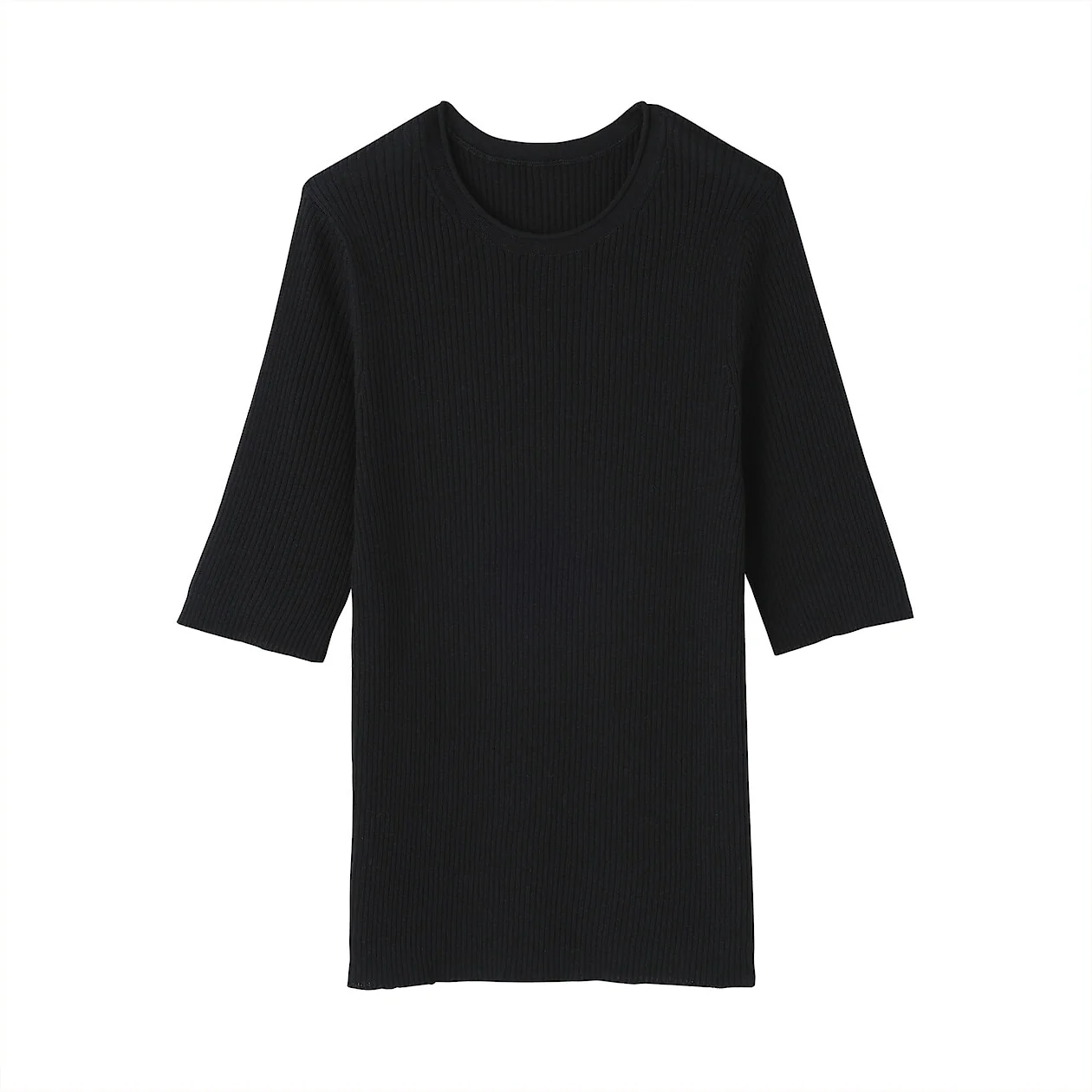 Lyocell Blend Half Sleeve Sweater - Image 14