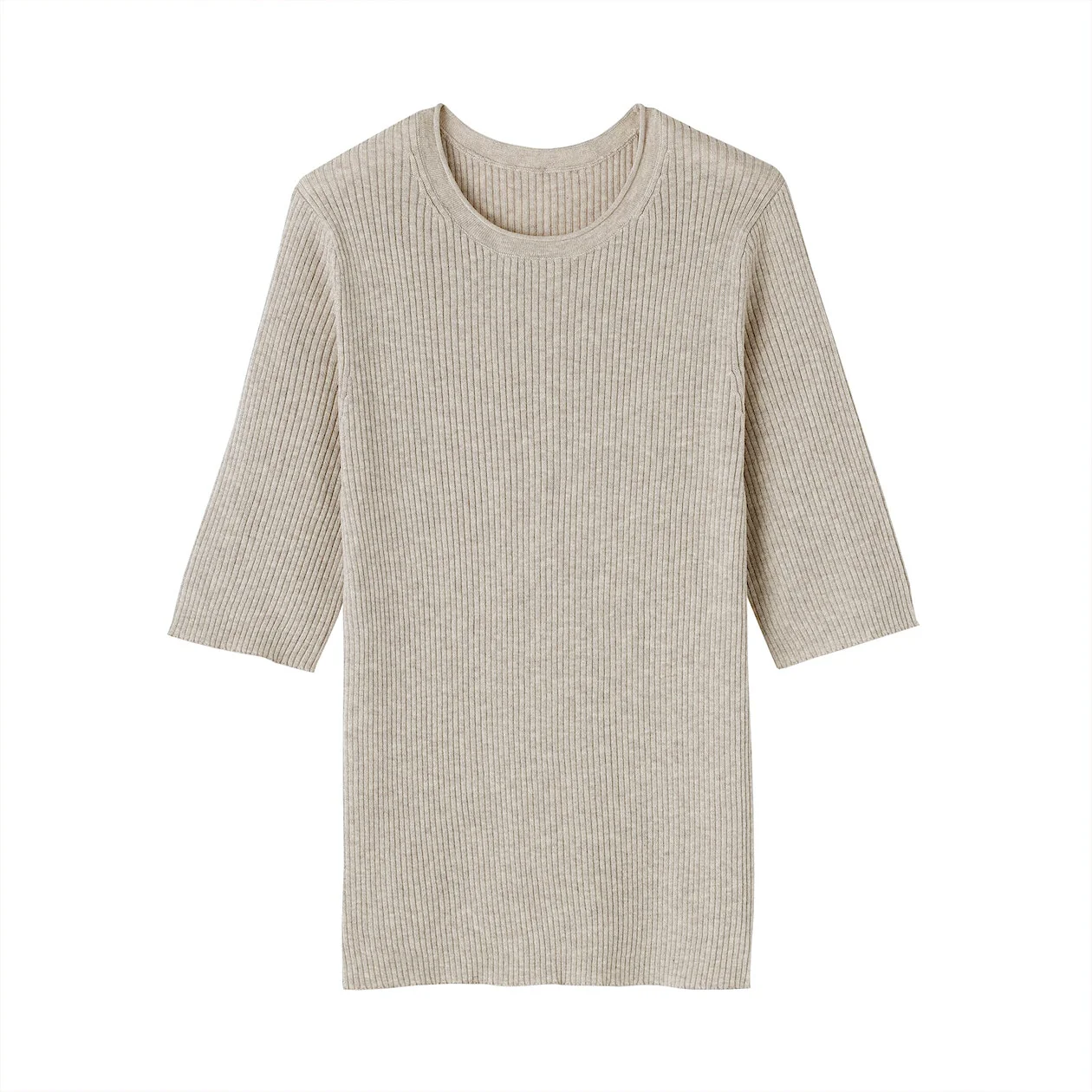 Lyocell Blend Half Sleeve Sweater - Image 18