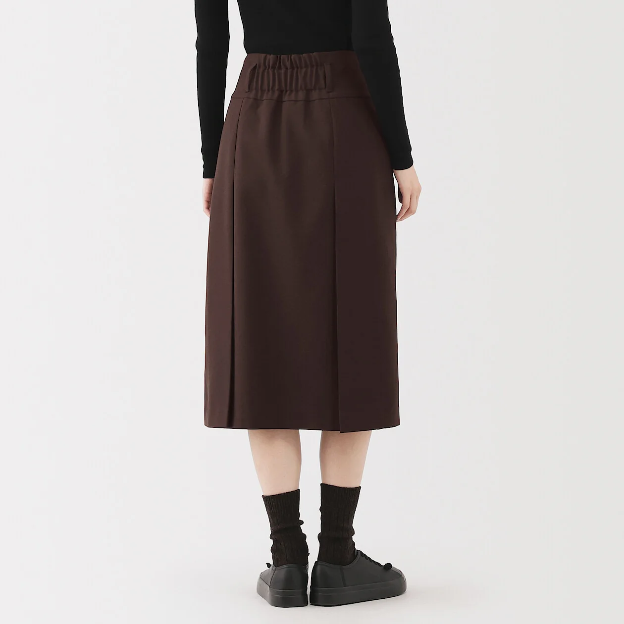 Midi Skirt with Belt Loops - Image 10