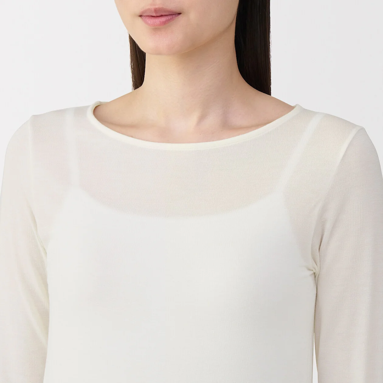 Sheer Long Sleeve T-Shirt - Image 15