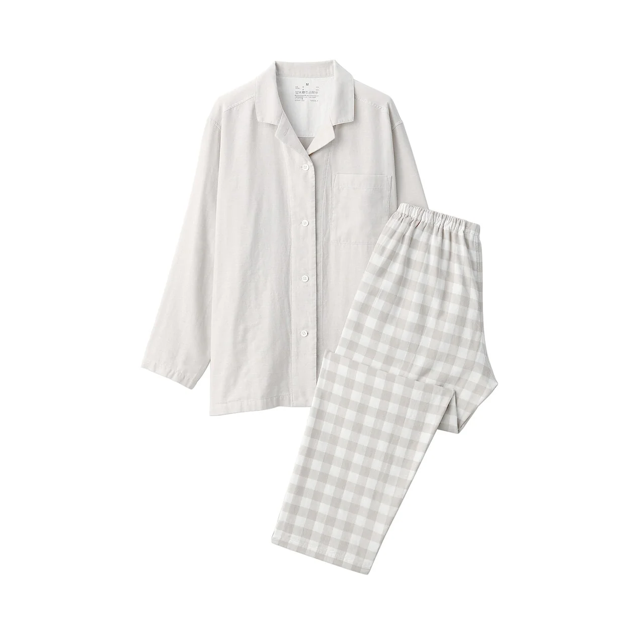 Side Seamless Double Gauze Pyjamas - Image 10