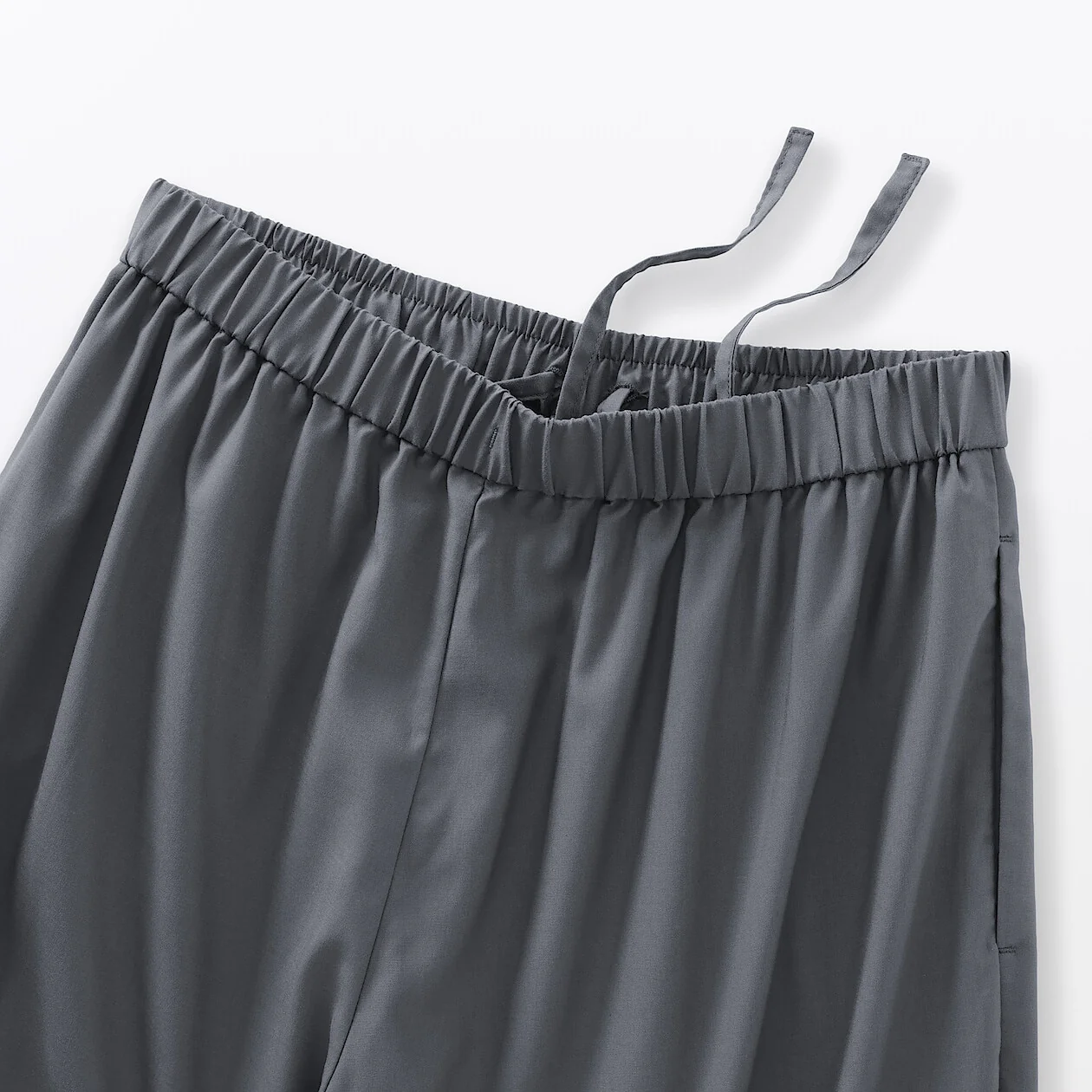 Smooth Pleated Easy Wide Pants - Image 7