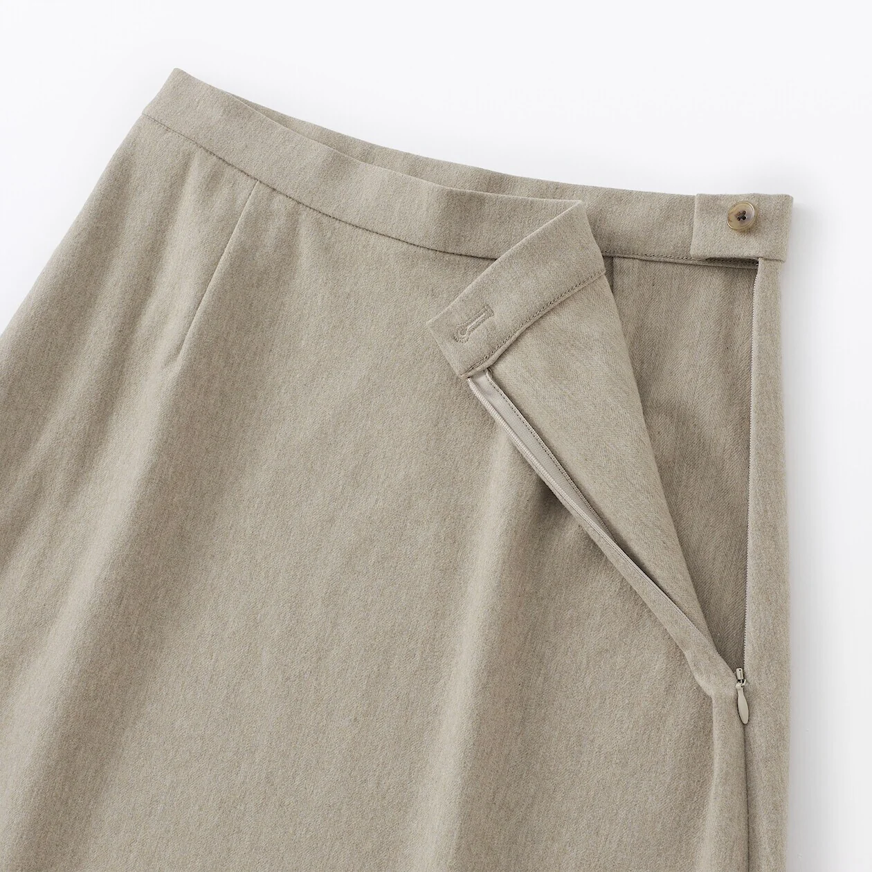 Stretch Brushed Flare Skirt - Image 19